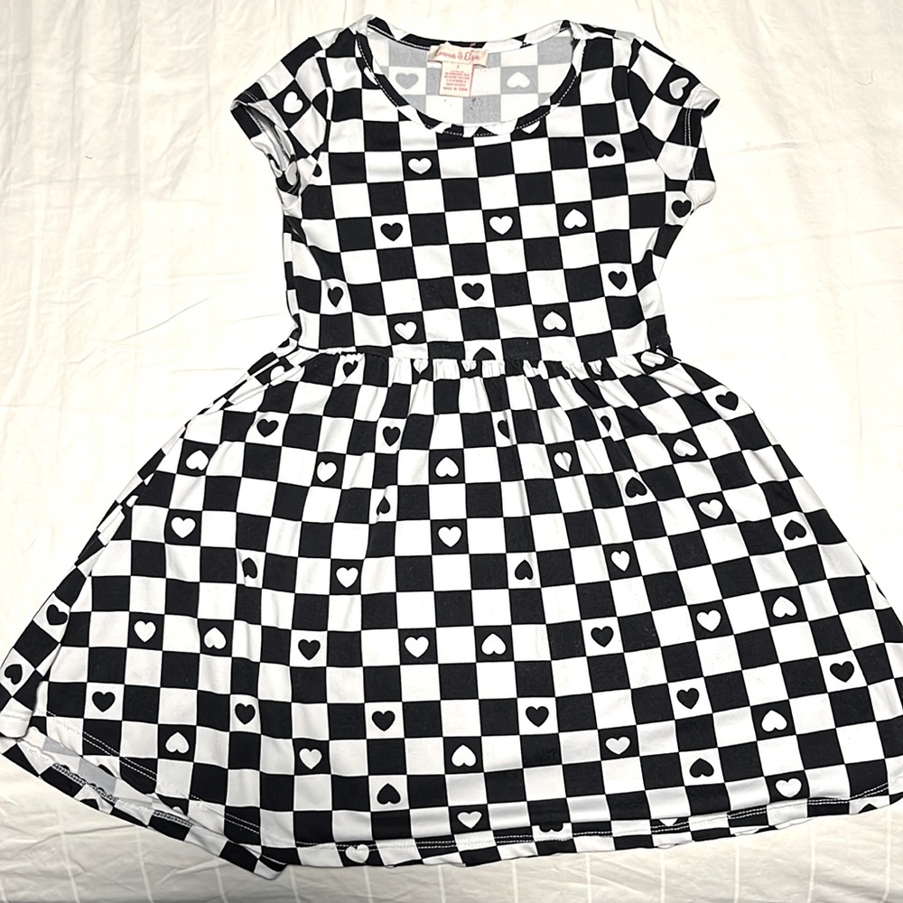 Size 7 checkered dress